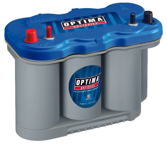Optima Marine Dual Purpose Group 27 Battery D27M - High-Performance Marine & RV Battery for Boats, Yachts, and Campers | Reliable Starting & Deep Cycle Power