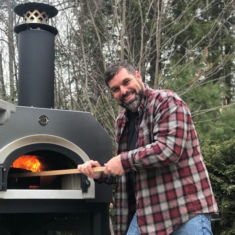 Chicago Brick Oven 750 Portable Wood-Fired Pizza Oven - Outdoor Cooking, Backyard Entertaining & Authentic Italian Pizza Making