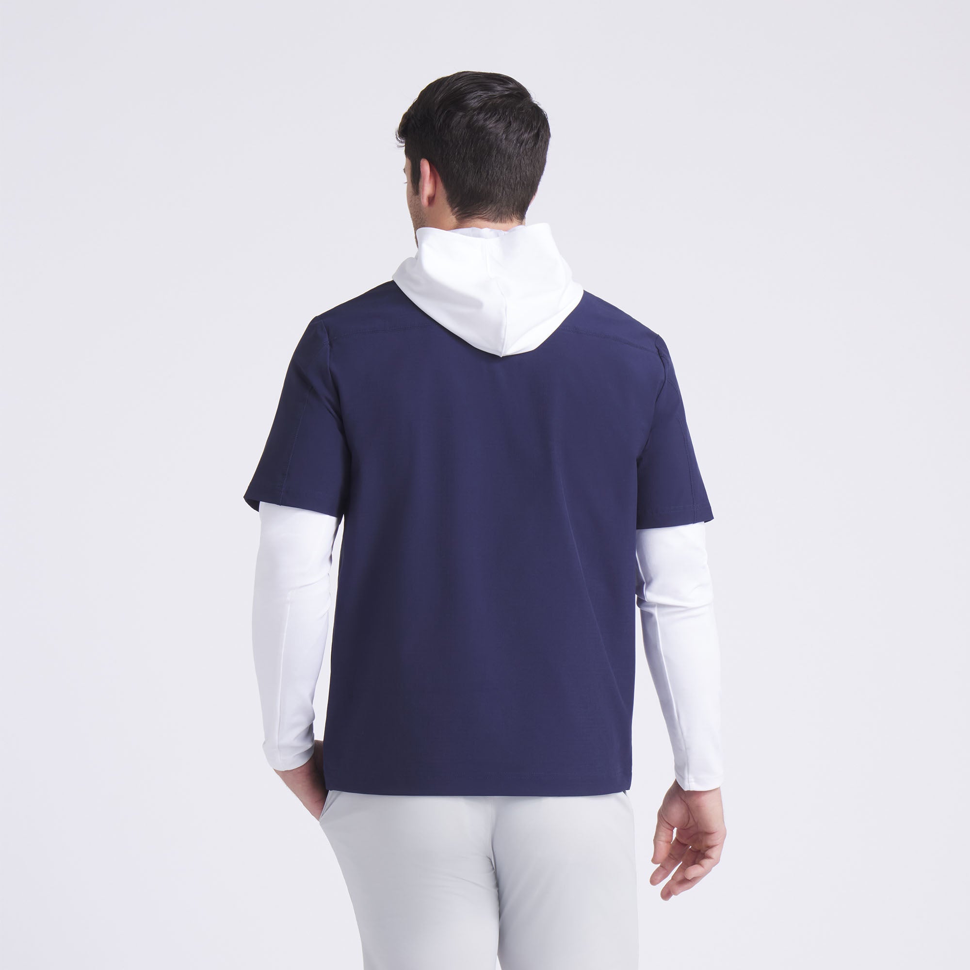 Ripguard Short Sleeve Pullover Golf Jacket for Men - Lightweight Breathable Windbreaker with UV Protection - Perfect for Golfing, Hiking & Outdoor Activities