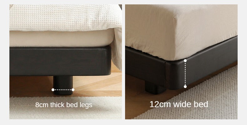 Premium Black Leather Suspension Bed - Luxurious & Durable for Bedroom, Guest Room, or Dorm - Enhances Comfort & Style