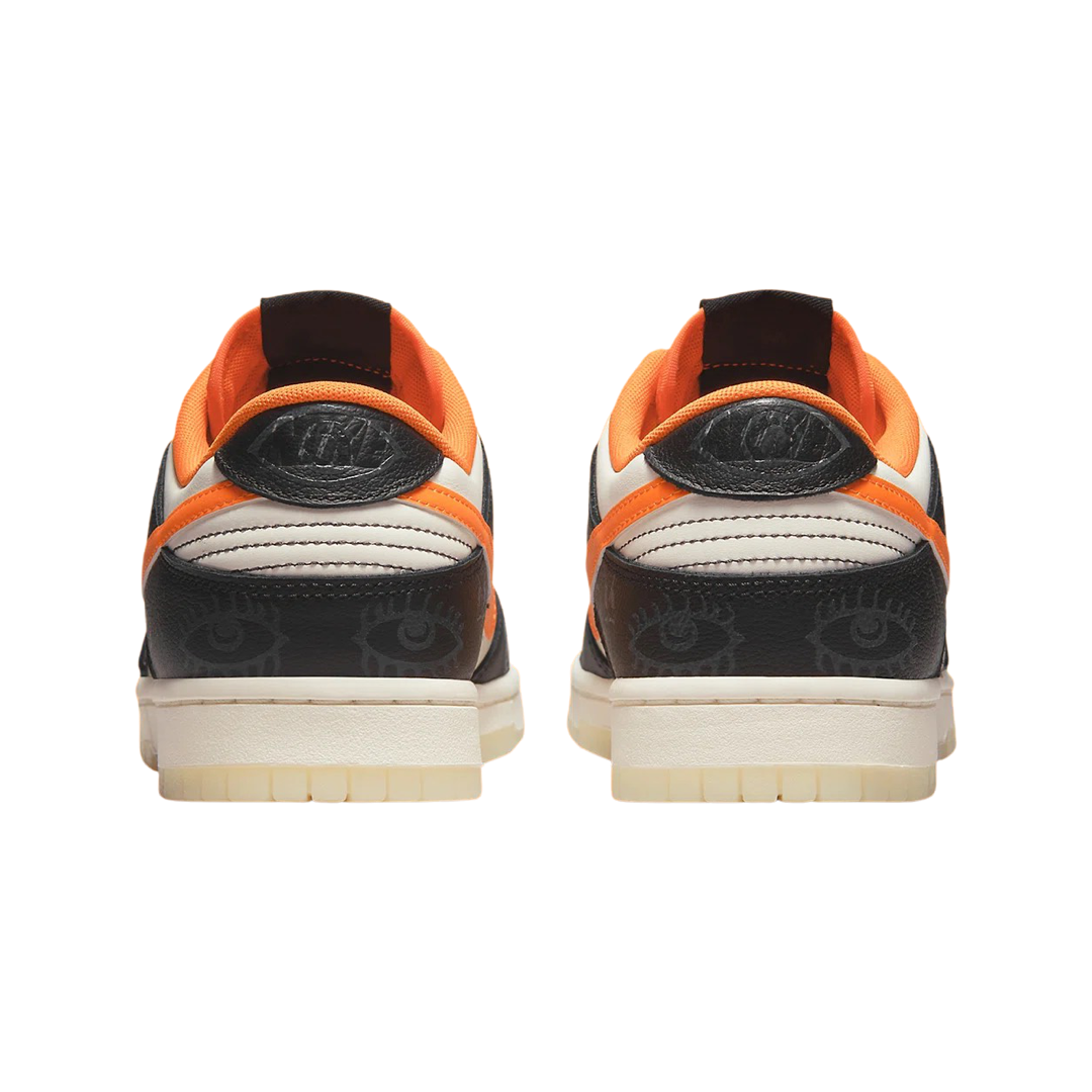 Nike Dunk Low GS Halloween Edition - Black Orange Glow Sneakers for Girls | Perfect for Halloween Costumes & Streetwear Fashion