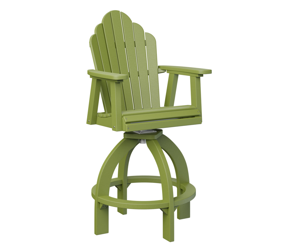 Berlin Gardens Cozi Back Swivel 30 XT Chair - Heavy Duty Outdoor Patio Furniture with Weather-Resistant Steel Frame - Perfect for Backyard, Deck, Garden & Poolside Relaxation