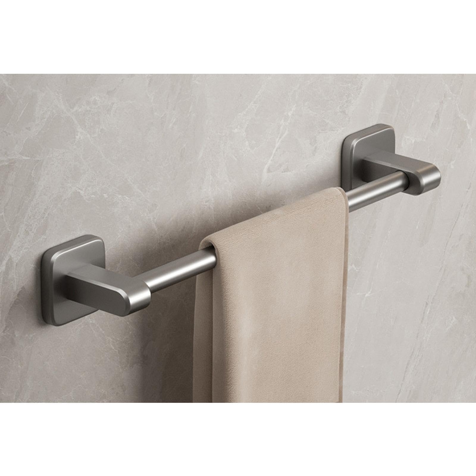 Premium Heavy Duty Aluminum Towel Rack - 40Cm Modern Bathroom & Kitchen Towel Bar - Durable Rustproof Design for Living Room, Bedroom, Spa & Hotel Use