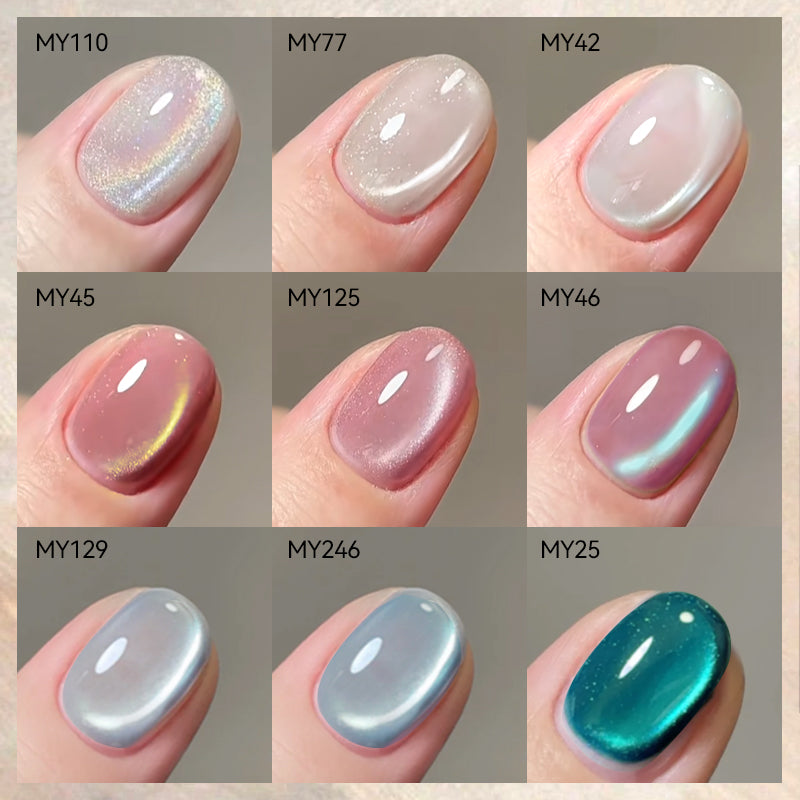 10ml Cat Magnetic Gel Polish - Long Lasting Nail Polish for Salon & Home Manicure - Perfect for Nail Art & DIY Nail Designs