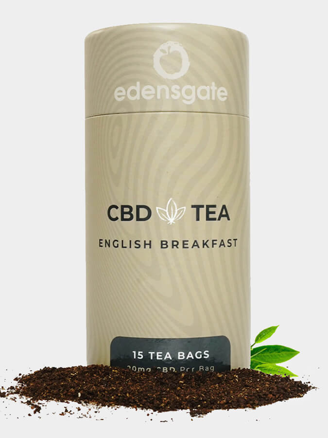Premium Organic CBD Tea for Relaxation & Stress Relief - Natural Herbal Infusion with Cannabidiol - Perfect for Evening Wind Down & Wellness Routine