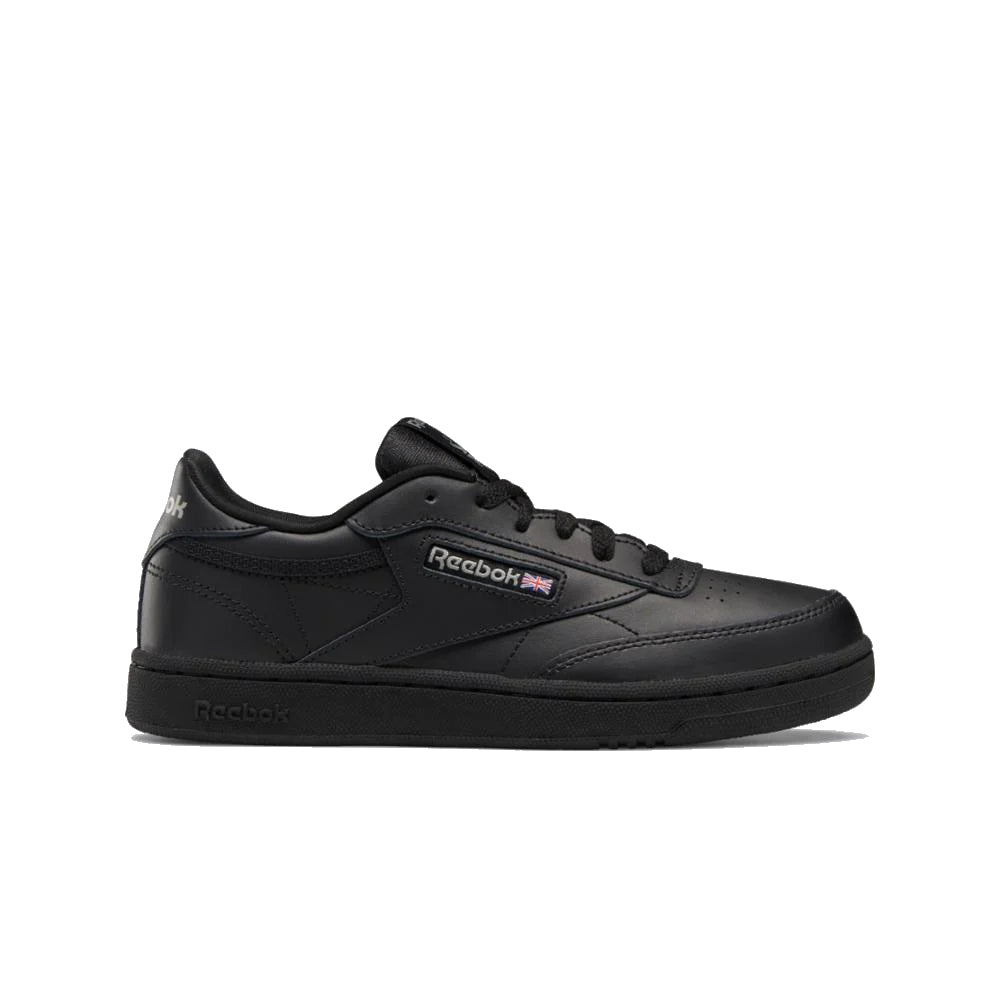 Reebok Club C Junior Sneakers for Kids - Comfortable & Stylish White Leather Shoes for Boys & Girls - Perfect for School, Sports & Casual Wear