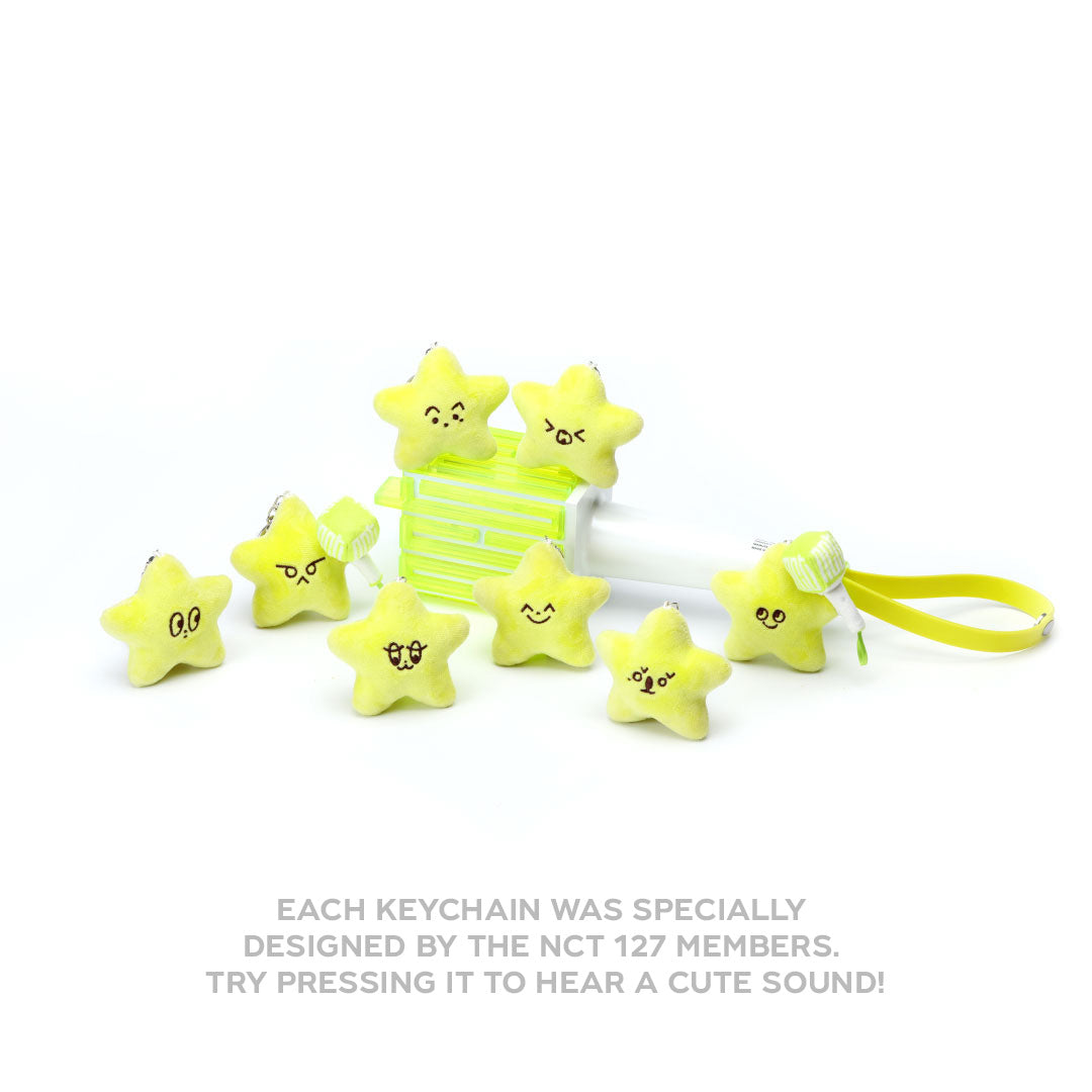 NCT 127 3rd Tour 'Neo City: Seoul - The Unity' Starfish Doll Keychain Set - Kpop Merchandise for Concerts, Fan Gifts & Collectibles