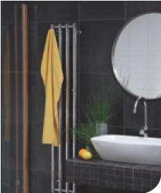Premium Tuzio Rosendal Hardwired or Plug-in Bathroom Towel Warmer Heater - 10.5
