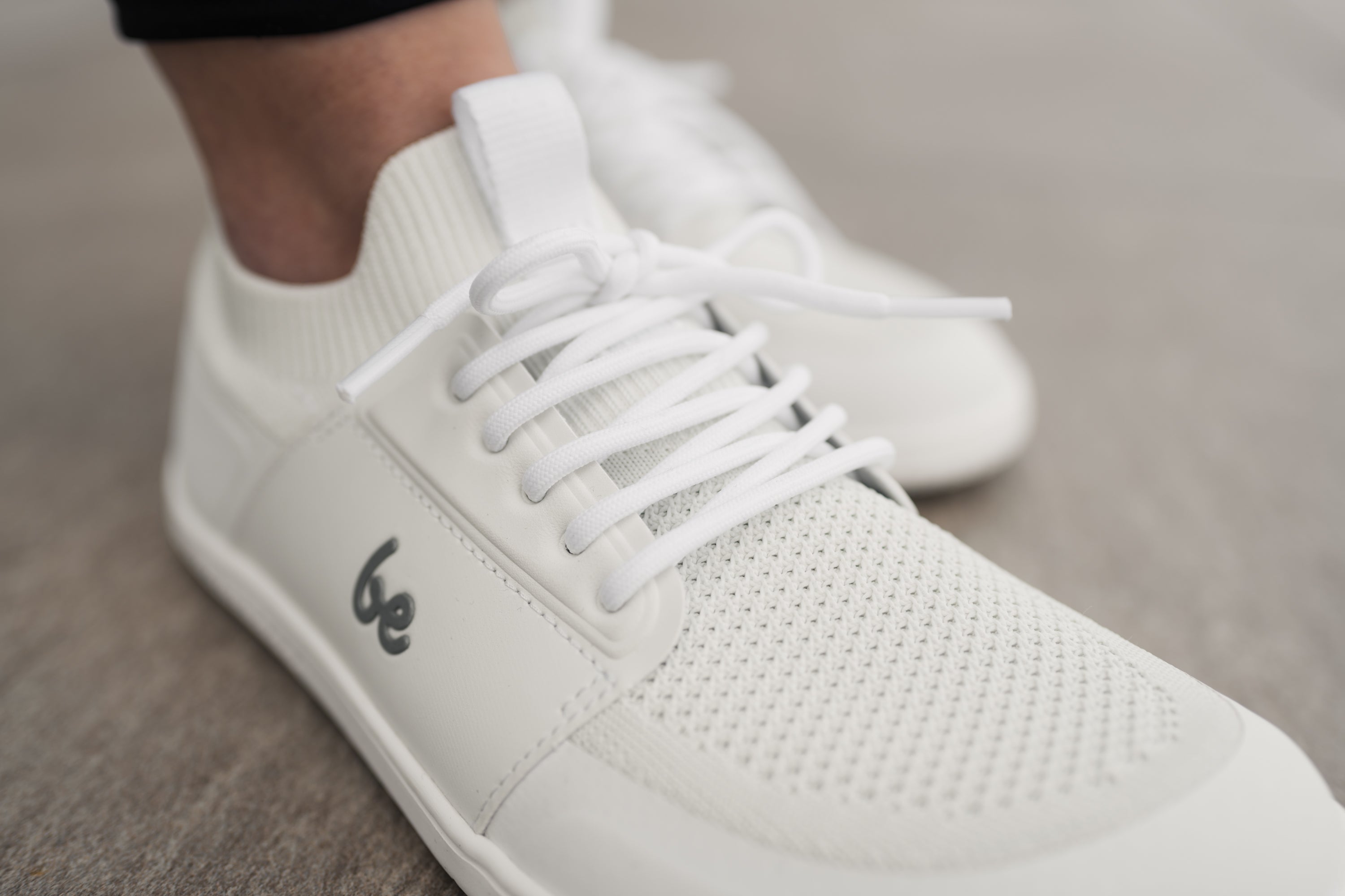 Barefoot Sneakers for Women - Be Lenka Swift All White Minimalist Shoes | Lightweight & Flexible for Running, Walking & Gym Workouts
