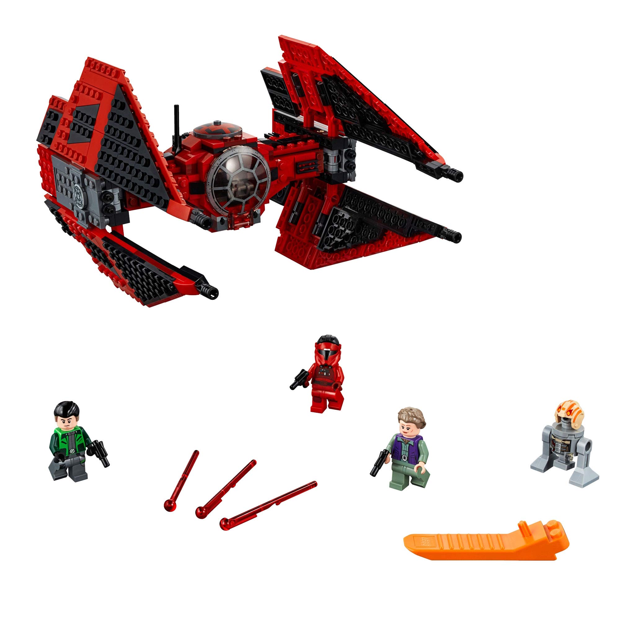 LEGO Star Wars Resistance Major Vonreg’s TIE Fighter 75240 Building Kit (496 Pieces) - Ultimate Star Wars Collectible for Kids & Adults - Perfect for Display, Play & Gift Giving