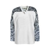 Pearsox Custom Air Mesh Hockey Jersey - Breathable & Lightweight White Camo Design for Men & Women - Perfect for Ice Hockey, Street Hockey & Team Sports