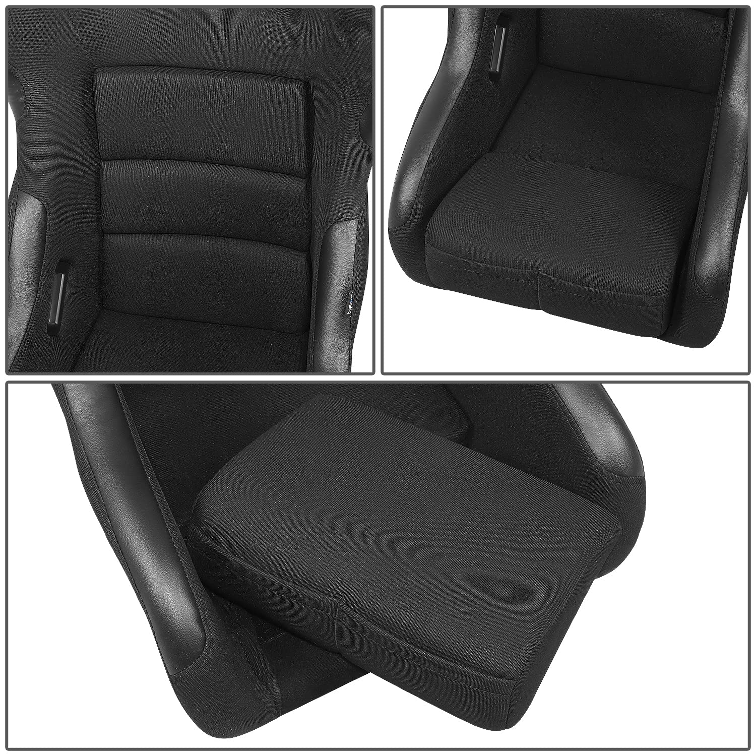 NRG Innovations NRG-FRP-311 Extra Deep Racing Bucket Seat - Medium Size (20