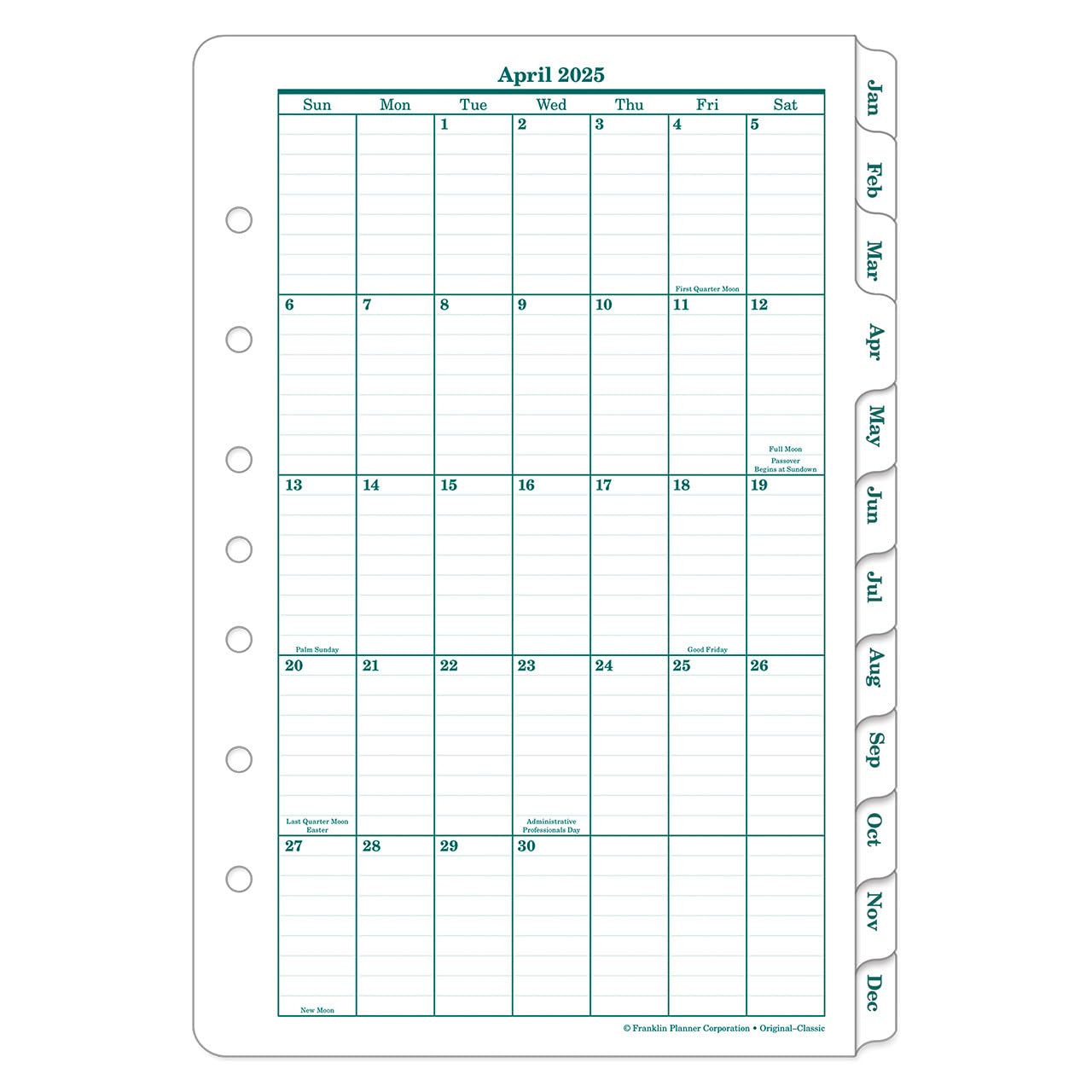 FranklinCovey Weekly Planner 2025-2026 - Classic Ring-Bound Organizer with Monthly & Daily Pages | Perfect for Professionals, Students & Productivity Enthusiasts | Office, School & Home Use