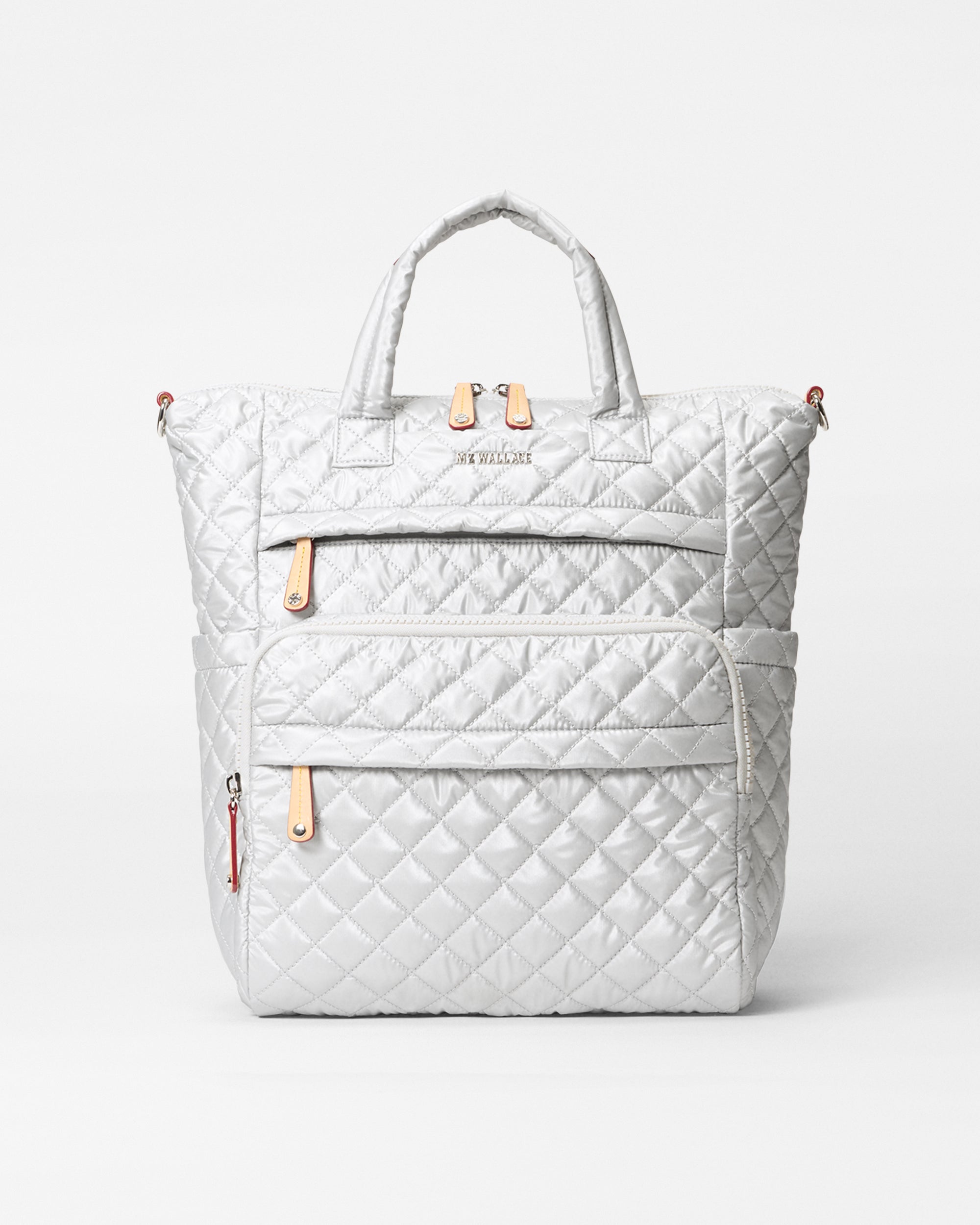 Oyster Metallic Medium Utility Backpack - Stylish & Durable Water-Resistant Laptop Backpack for Work, School & Travel | Perfect for Commuters, Students & Professionals