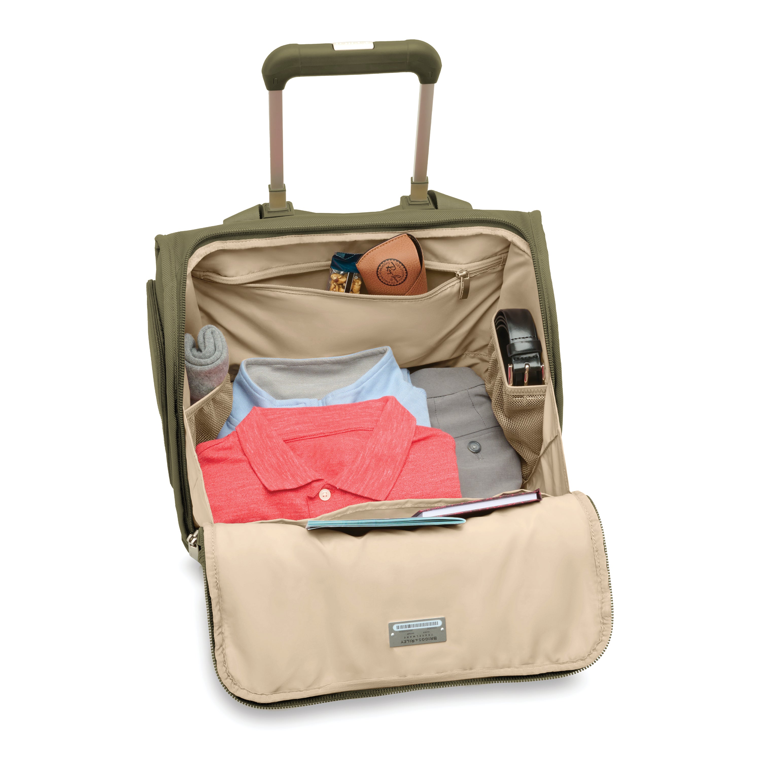 Briggs & Riley NEW Baseline 2 Wheel Cabin Luggage - Lightweight Carry-On Suitcase for Air Travel, Business Trips & Weekend Getaways
