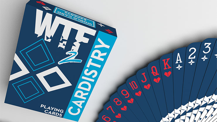 WTF Cardistry 2 Spelling - Premium Playing Cards for Magic Tricks & Card Flourishing | Perfect for Cardists, Magicians & Beginners | Great for Performances, Practice & Gifts