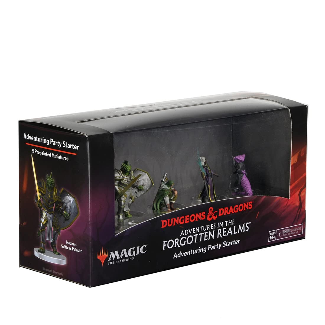WizKids Magic: The Gathering Miniatures - Adventures in The Forgotten Realms Adventuring Party Starter Set | D&D Dungeons & Dragons RPG Game Accessories | Perfect for Tabletop Gaming & Collectors