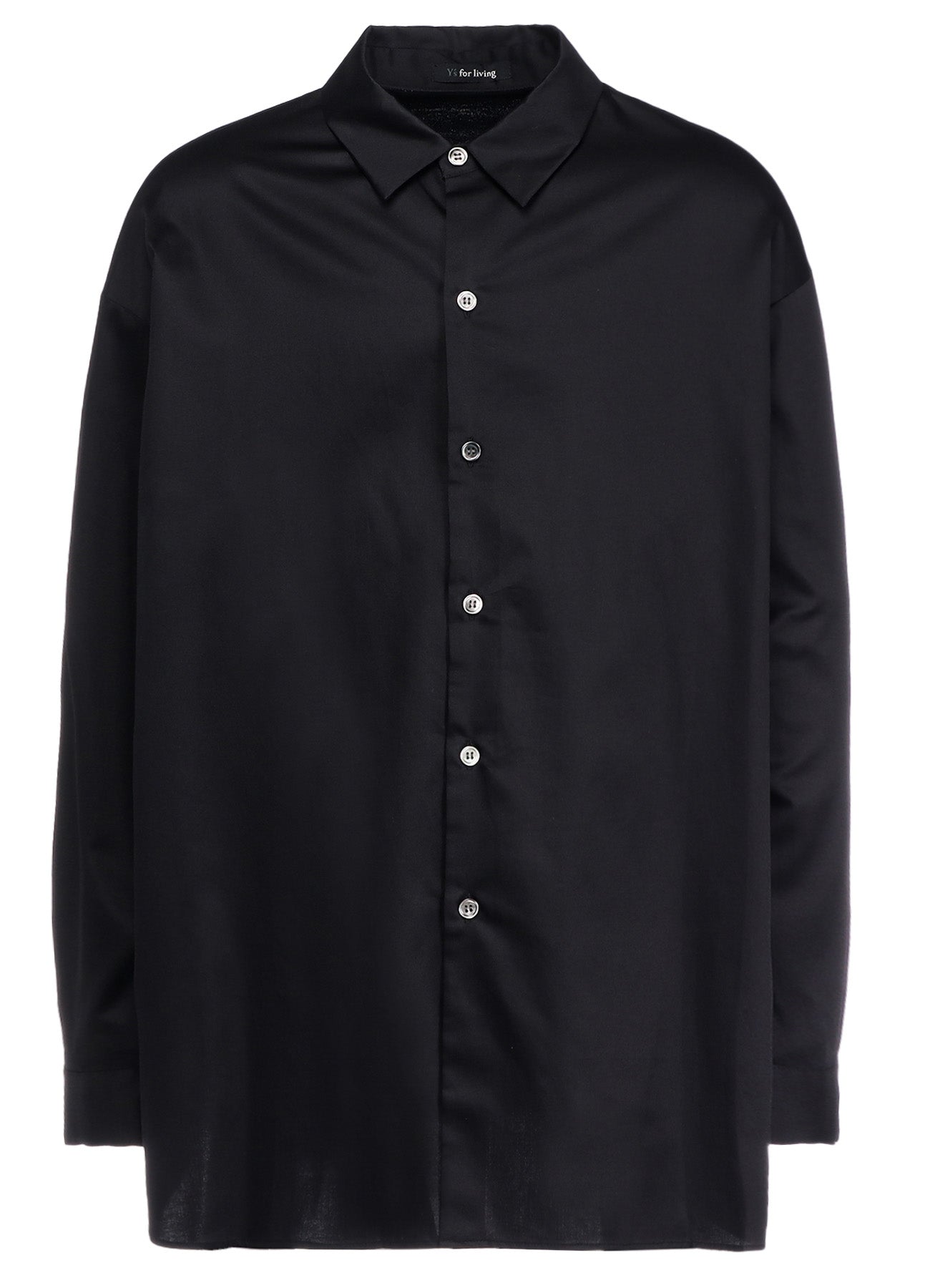 Premium Cotton Satin Switching Collar Shirt for Men - Size L | Business Casual & Formal Wear | Office, Party & Special Occasions