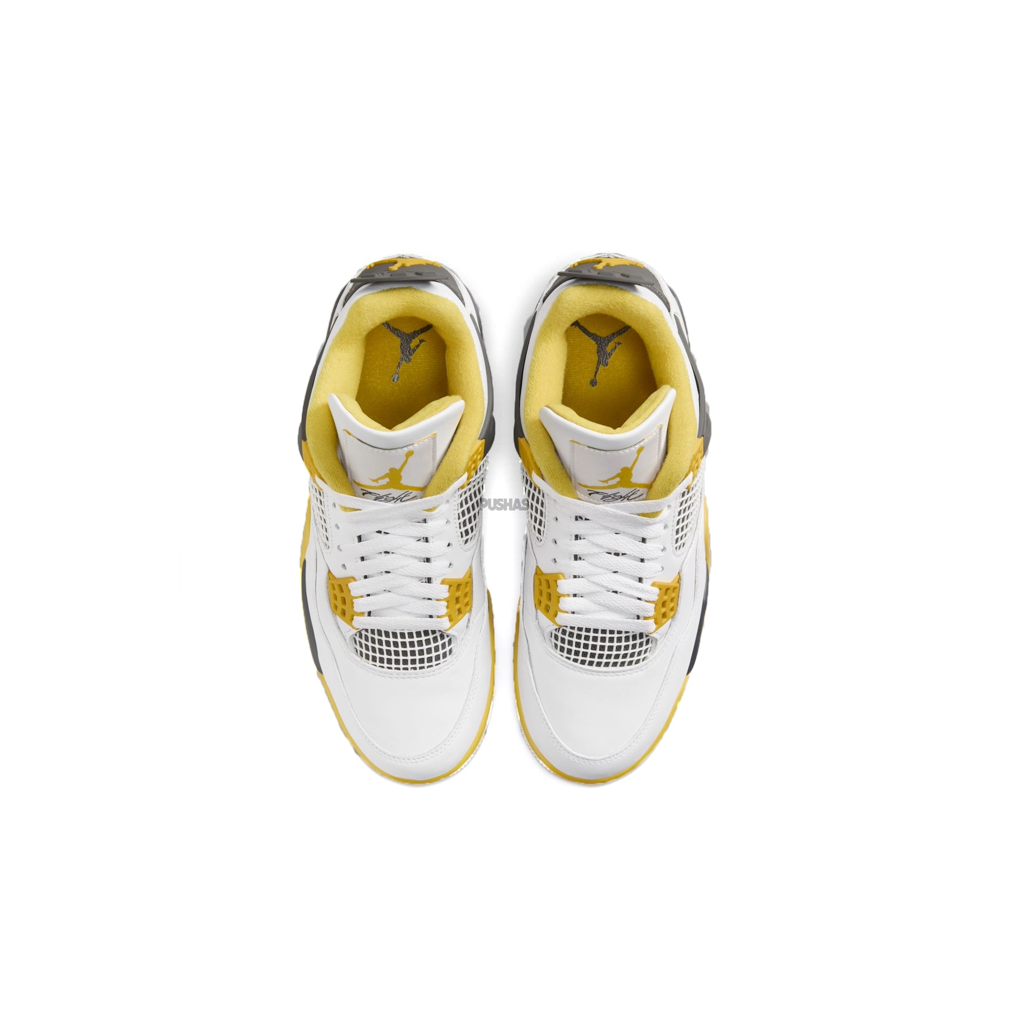 Air Jordan 4 Retro 'Vivid Sulfur' Women's Basketball Shoes 2024 - Lightweight Comfort & Style for Casual Wear, Gym & Street Fashion