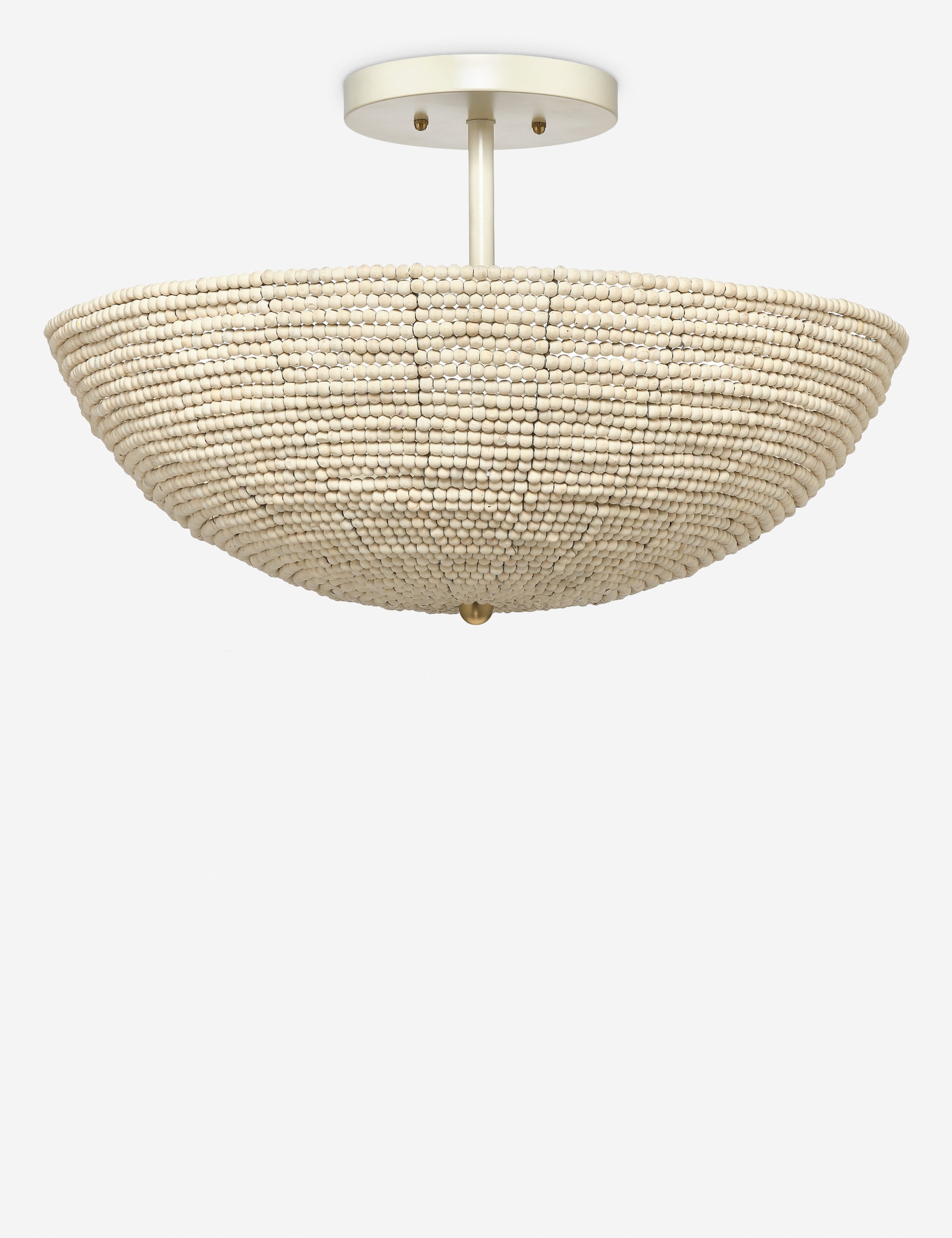 Essie Semi Flush Mount Light Fixture - Modern Ceiling Lighting for Bedroom, Kitchen, Hallway & Dining Room