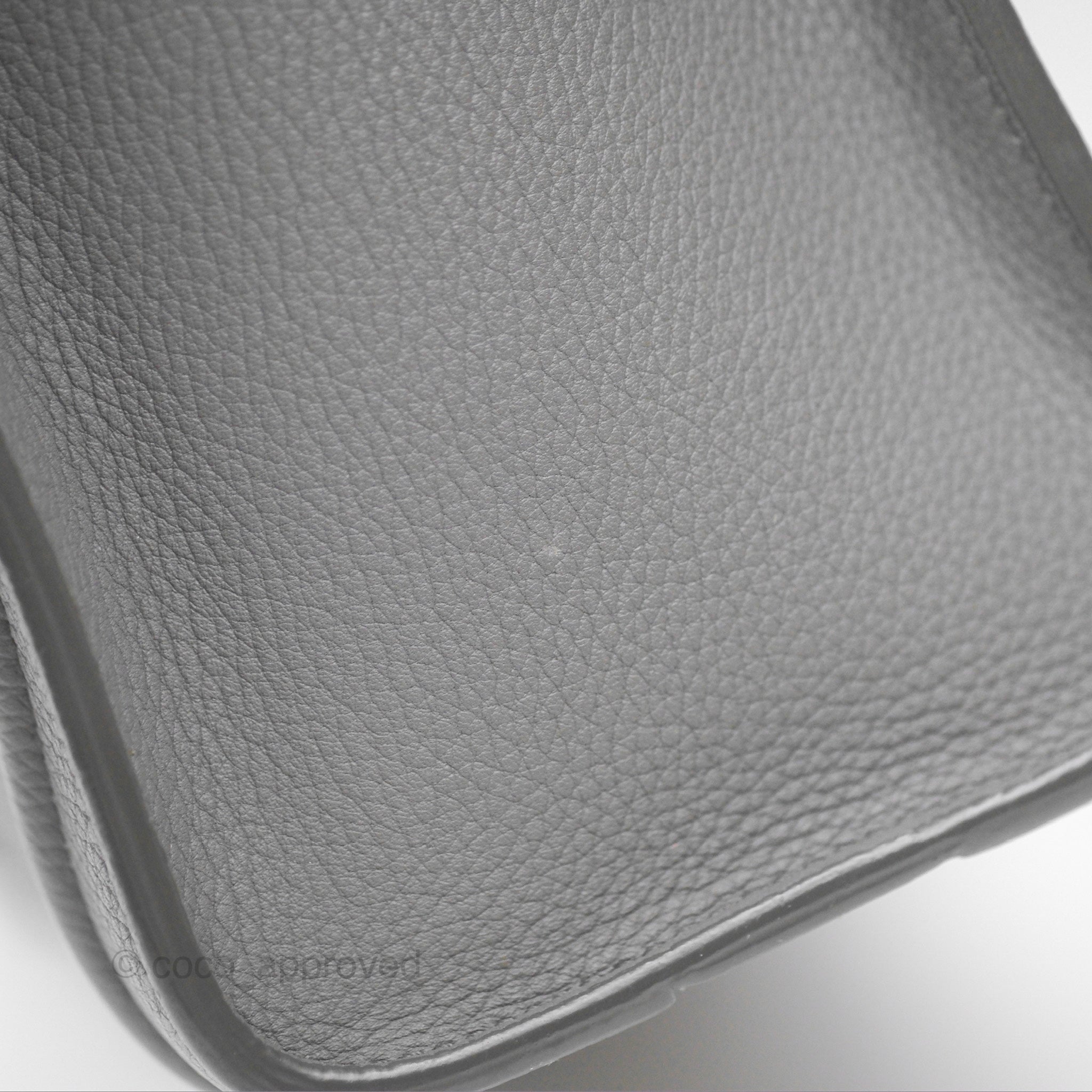 Celine Nano Luggage Bag in Grey Drummed Calfskin Leather - Perfect for Work, Travel & Everyday Luxury Handbag