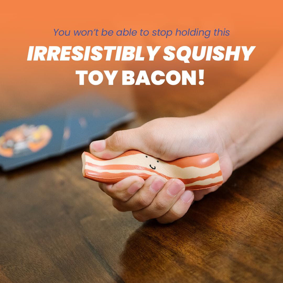 Steal The Bacon Card Game - Fun Family Game for Kids & Adults - Great Gift for Ages 8+ - Perfect for Parties & Game Nights