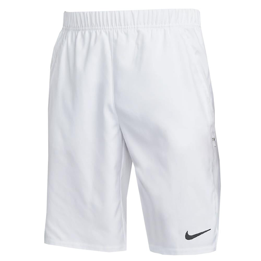 Nike Men's Victory 11 Running Shorts - White - Lightweight & Breathable for Gym Workouts & Jogging
