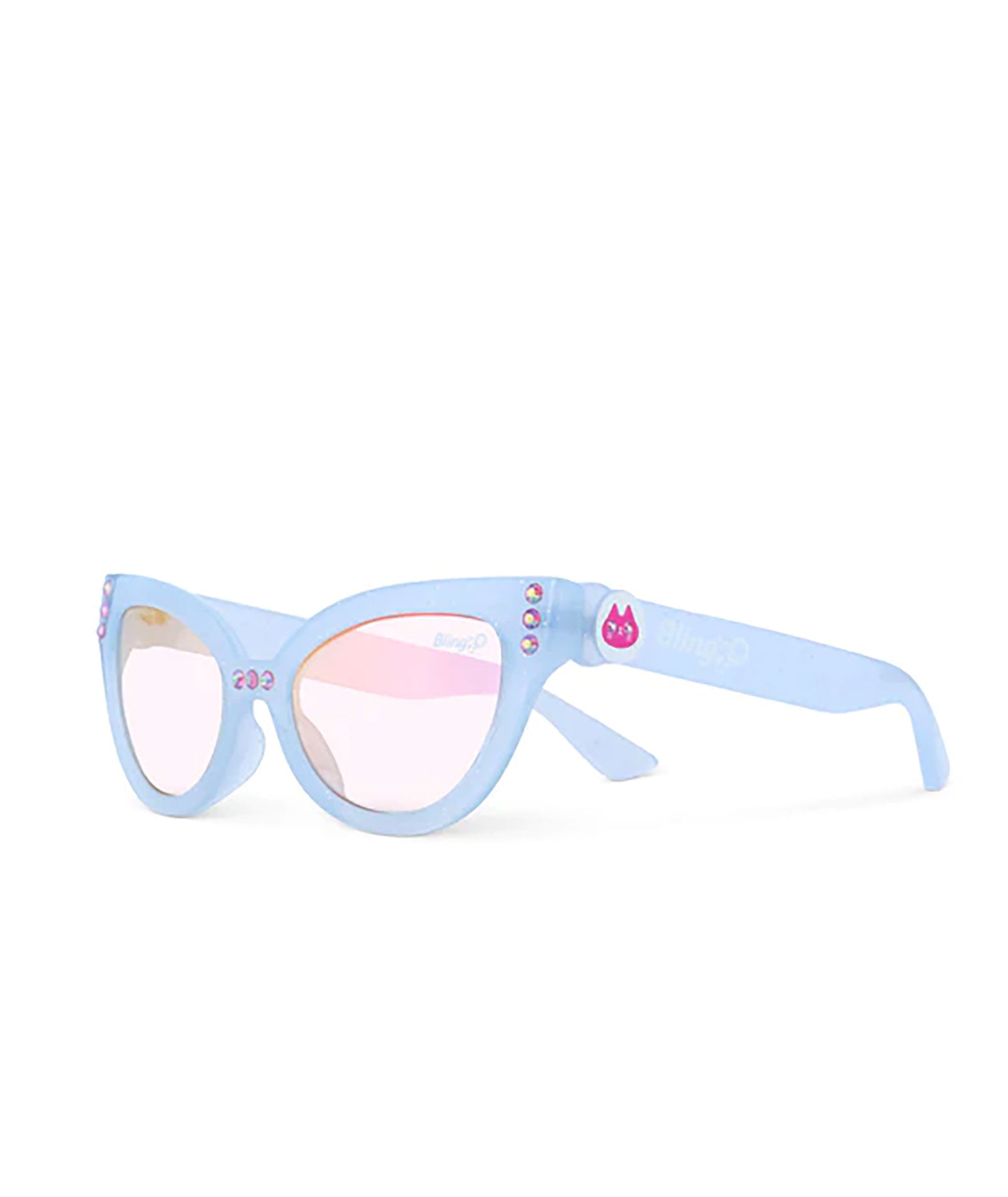 Bling2o Malibu Beach Bay Blue Sunglasses for Women - Polarized UV Protection - Stylish Retro Aviator Shades for Summer, Travel & Outdoor Activities