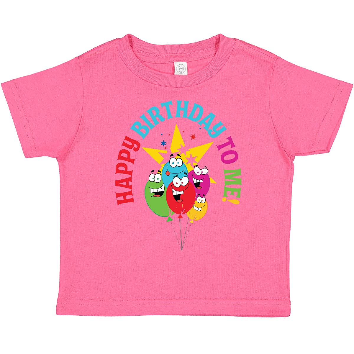 Inktastic Happy Birthday to Me Toddler T-Shirt - Cute Kids Birthday Outfit for Boys & Girls - Perfect for Birthday Parties, Photo Shoots & Special Celebrations