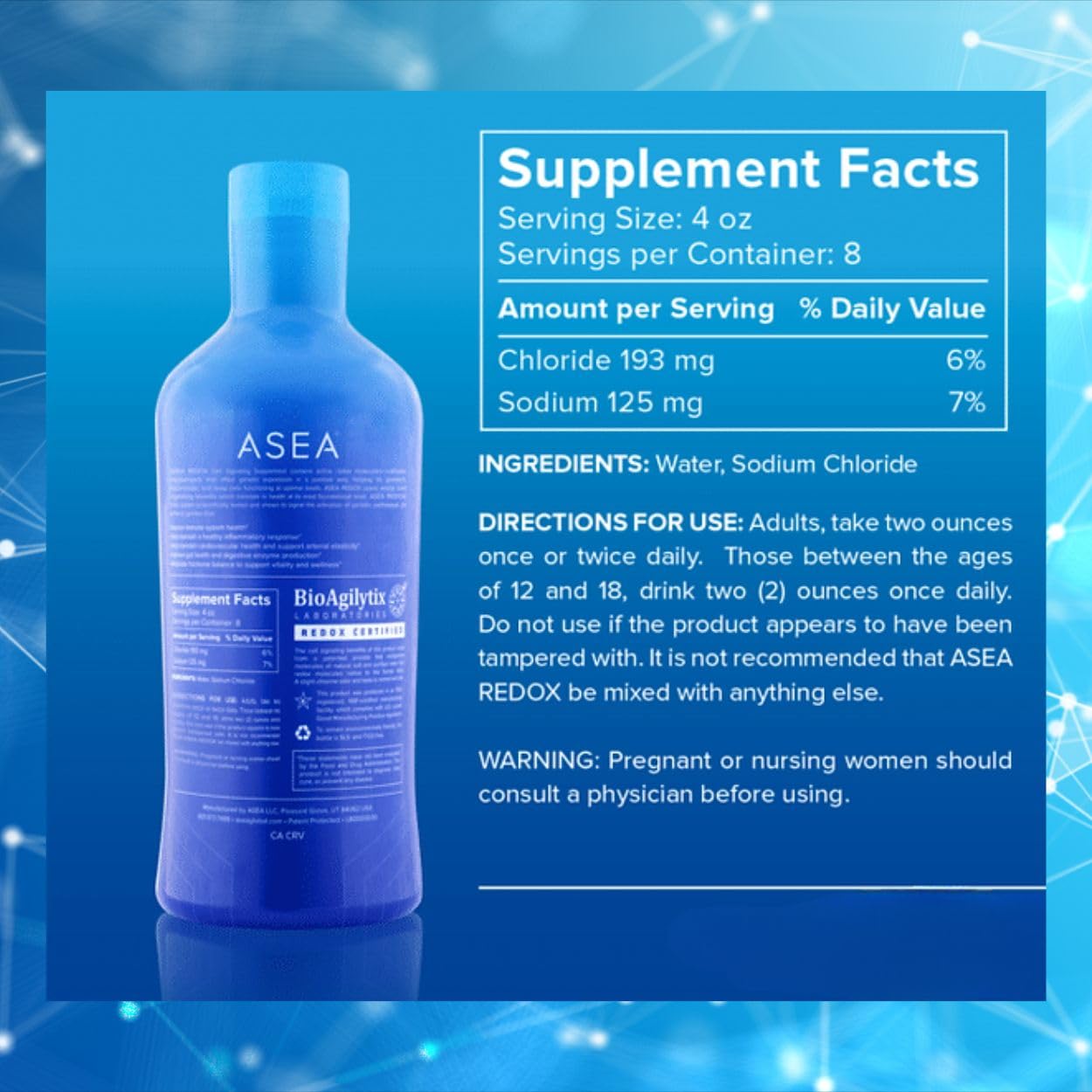 Redox Cell Signaling Supplement for Cellular Energy & Heart Health - Hormonal Balance & Energy Booster for Men & Women - Anti-Aging Vitality Support (Two 32 Fl Oz Bottles) - Perfect for Daily Wellness Routine, Active Lifestyle & Age-Defying Care