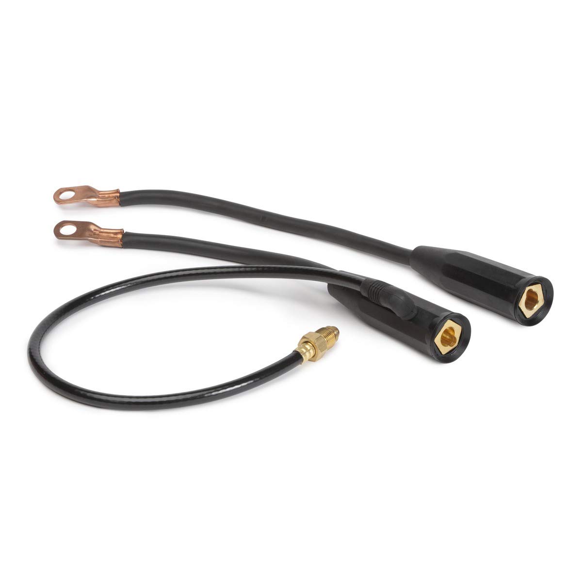 Lincoln Electric 2' Adapter Cable Set - Connect One Piece TIG Torch & Twist-Mate to Power Wave C300 & TIG Solenoid | Welding Accessories for Professional & DIY Metal Fabrication