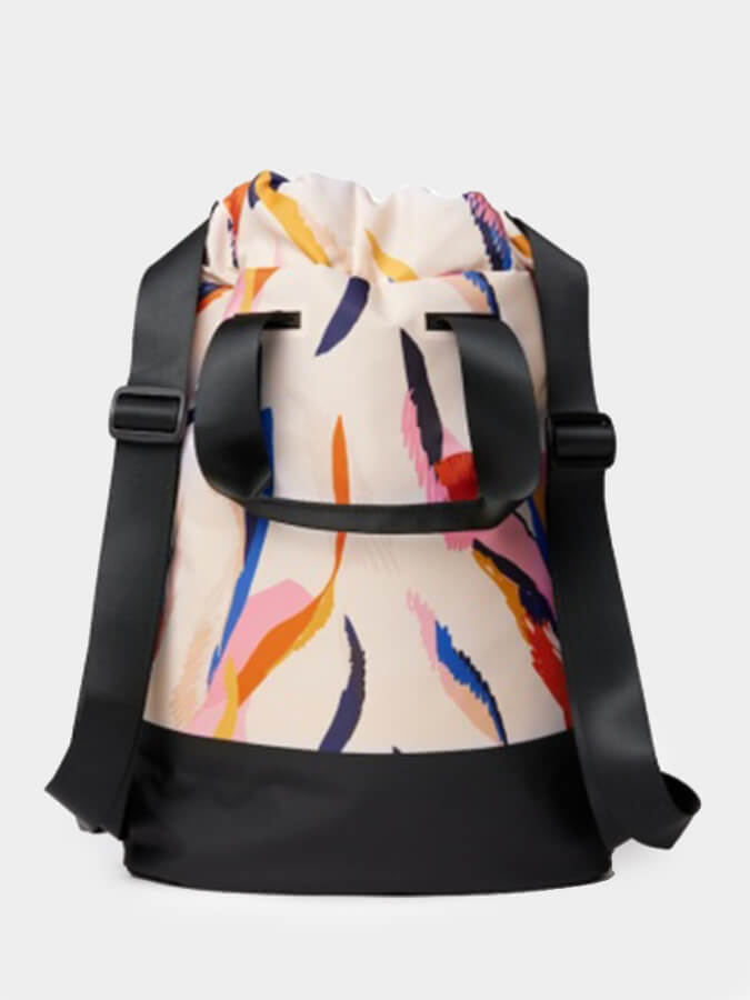Vooray Flex Cinch Backpack - Lightweight Durable Gym Bag for Workout, Travel & School - Water-Resistant Sports Backpack for Men & Women