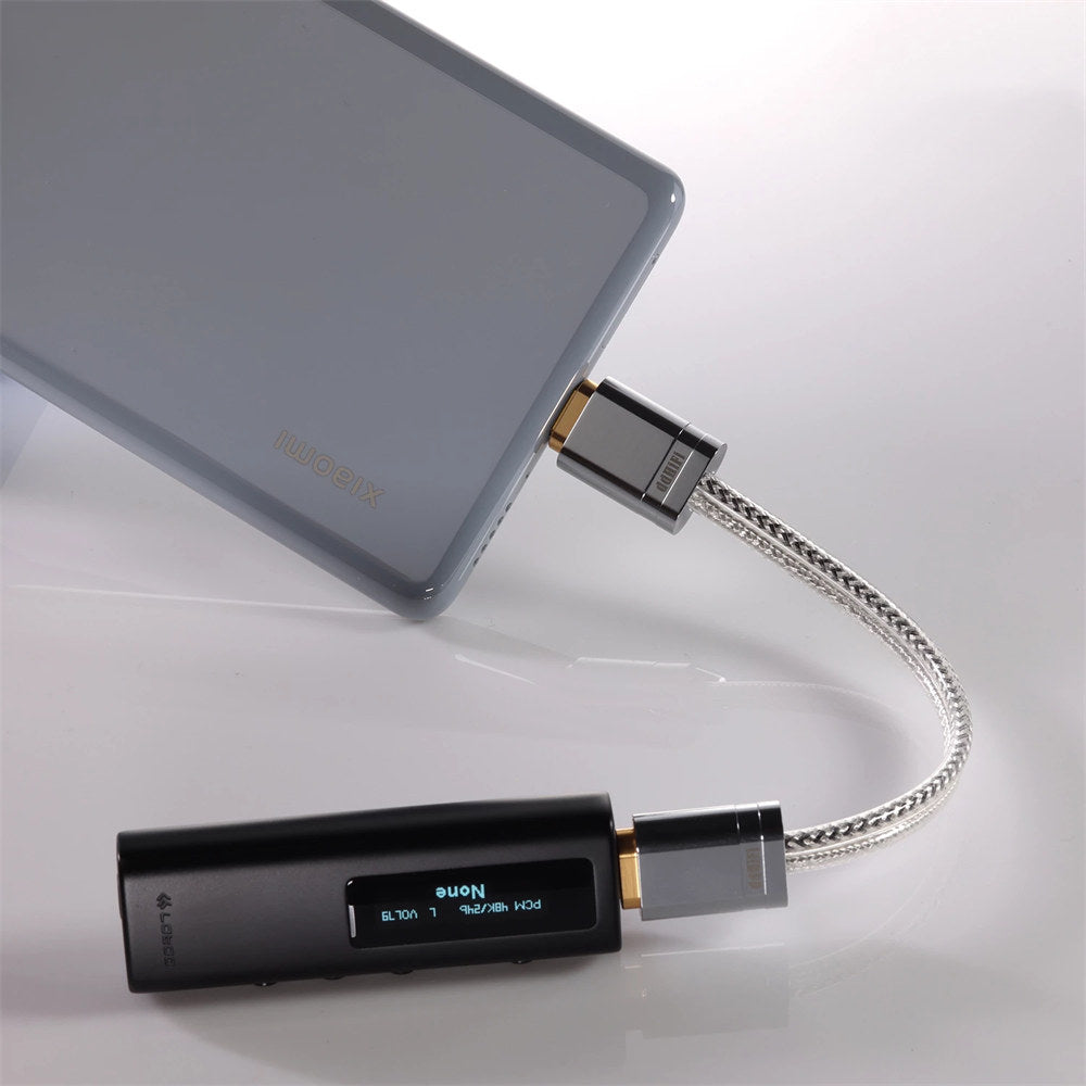 Premium DD ddHiFi TC09S USB C to USB C OTG Fast Charging & Data Sync Cable (6.5ft/2m) - Compatible with Samsung Galaxy, iPhone 15, iPad Pro, MacBook & More for Home/Office/Travel Charging
