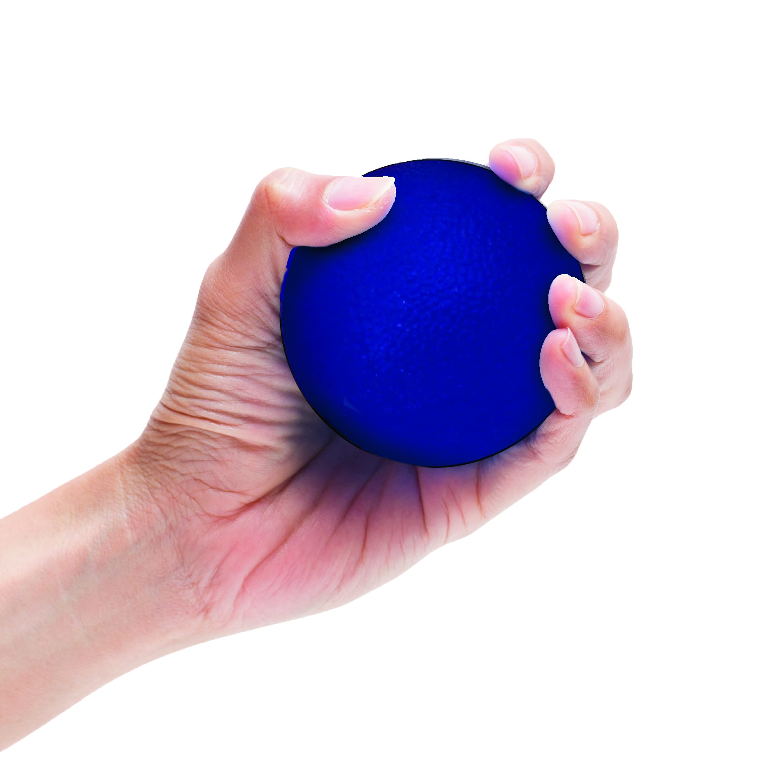 Rehabilitation Hand Grip Strengthener Balls - Set of 5 Therapy Stress Balls for Hand Therapy, Arthritis, Carpal Tunnel & Strength Training - Perfect for Office, Gym & Home Use