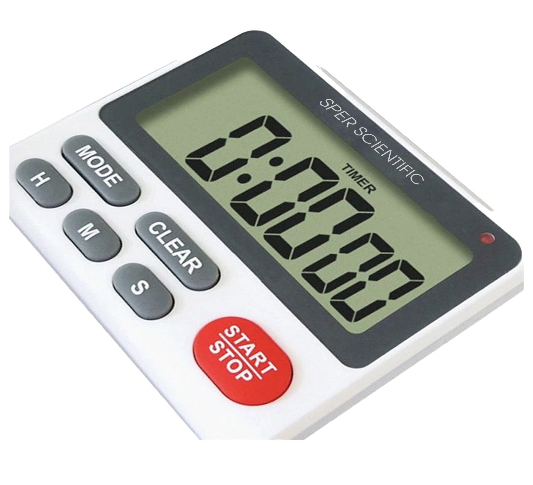 24 Hour Digital Lab & Kitchen Timer with LED Light - Perfect for Cooking, Baking, Science Experiments, and Classroom Activities