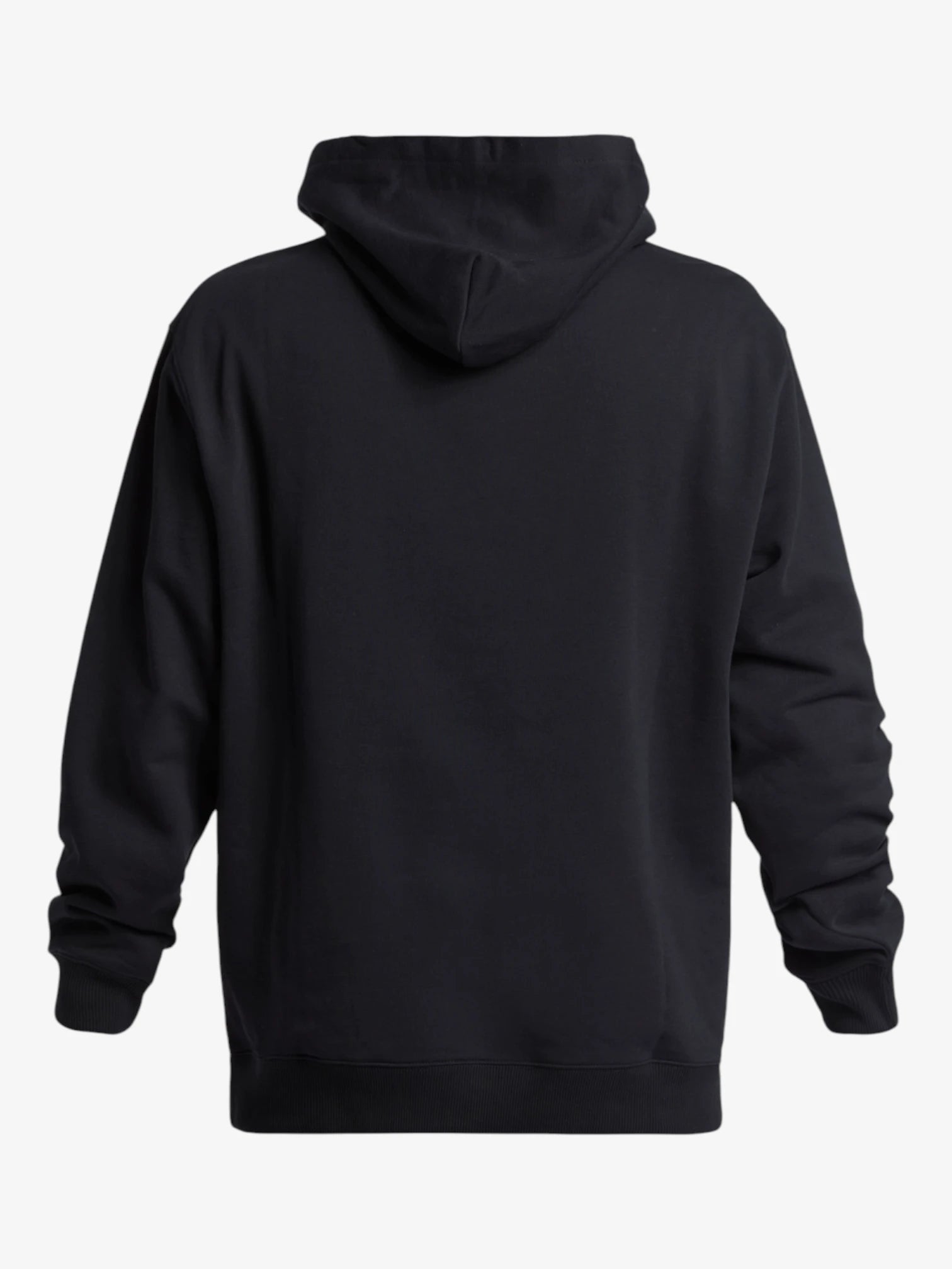Quiksilver DNA Impaired Logo Black Hoodie - Men's Casual Pullover Sweatshirt for Streetwear & Outdoor Activities