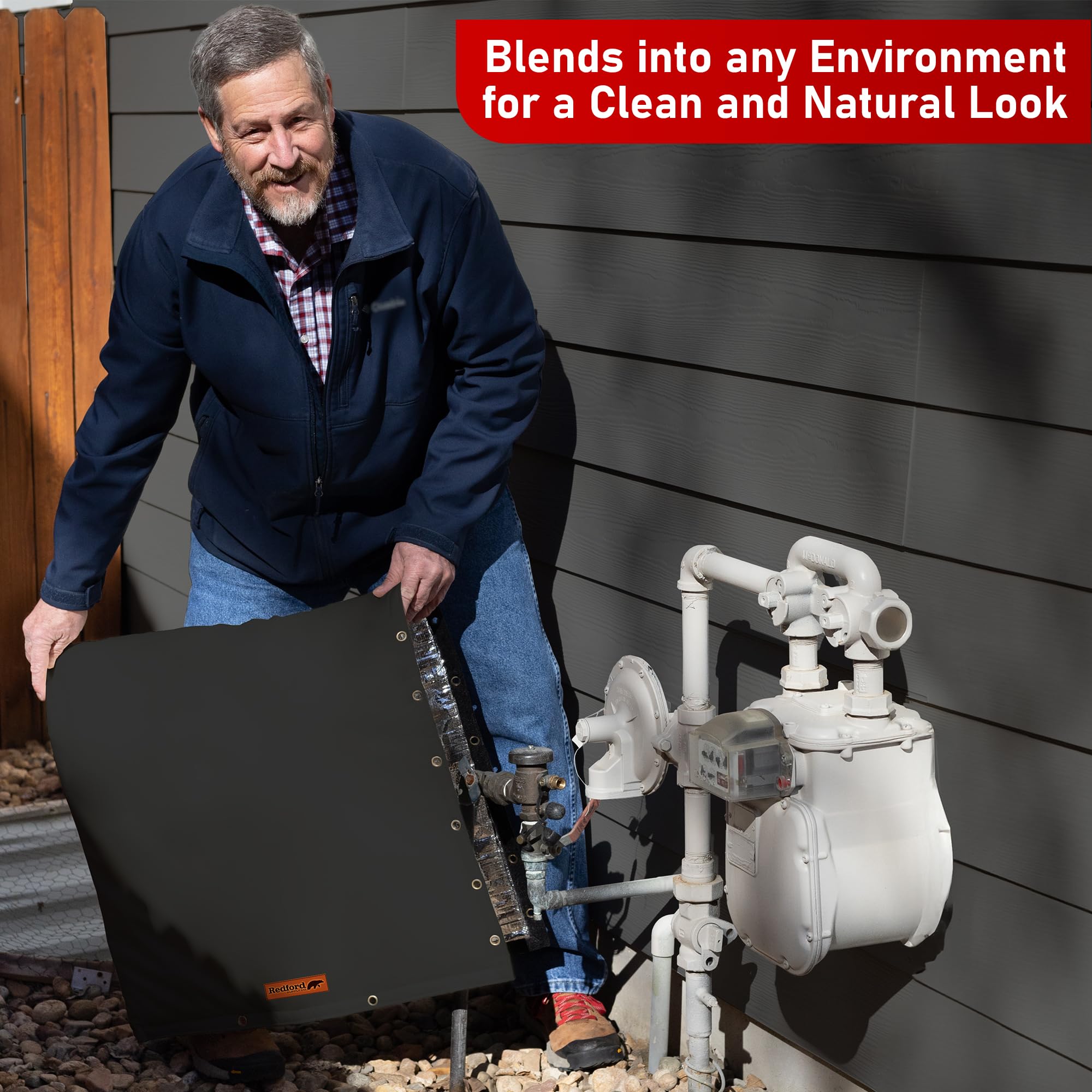 Redford Supply Co. 0°F Cold Snap 2-Way Custom Backflow Preventer Cover - 24