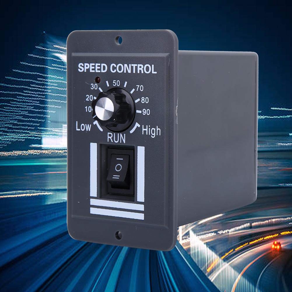 12V-60V 10A DC Motor Speed Controller with Switch - for DIY & Industrial Use
