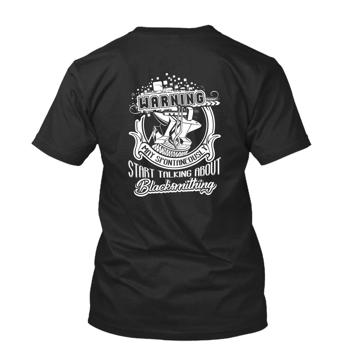Blacksmithing T-Shirt for Men & Women - Vintage Blacksmith Gift Tee - Perfect for Crafting, Cosplay & Medieval Events