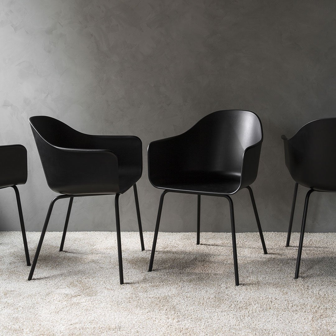 Norm Architects Harbour Chair Menu - Modern Scandinavian Dining Chair for Home & Office - Perfect for Living Room, Dining Room, and Workspace