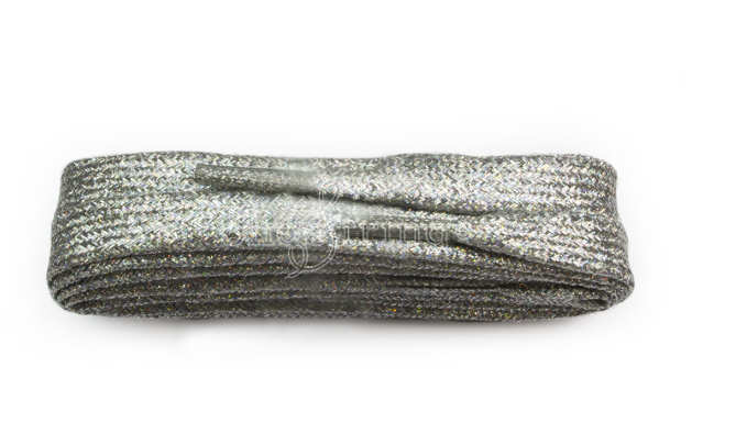 Premium Silver Shoelaces for Sneakers & Dress Shoes - Durable & Stylish Shoe Laces for Men & Women - Perfect for Casual, Formal & Athletic Wear