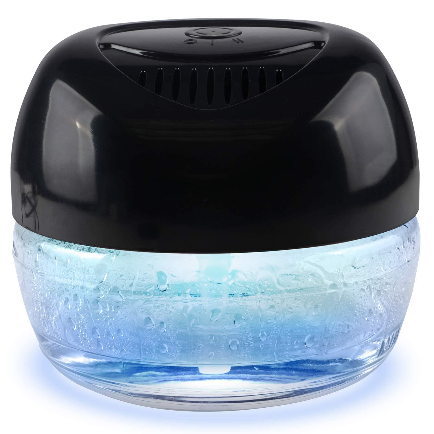 2-Pack Water-Based Air Purifier & Humidifier with 7-Color LED Mood Light - Air Freshener for Home, Bedroom, Office - Improves Air Quality & Creates Relaxing Atmosphere