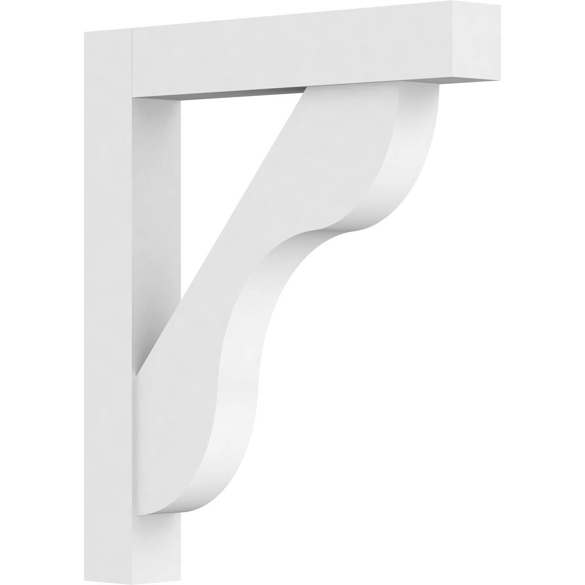 Ekena Millwork BKTP03X24X24CAR05 3