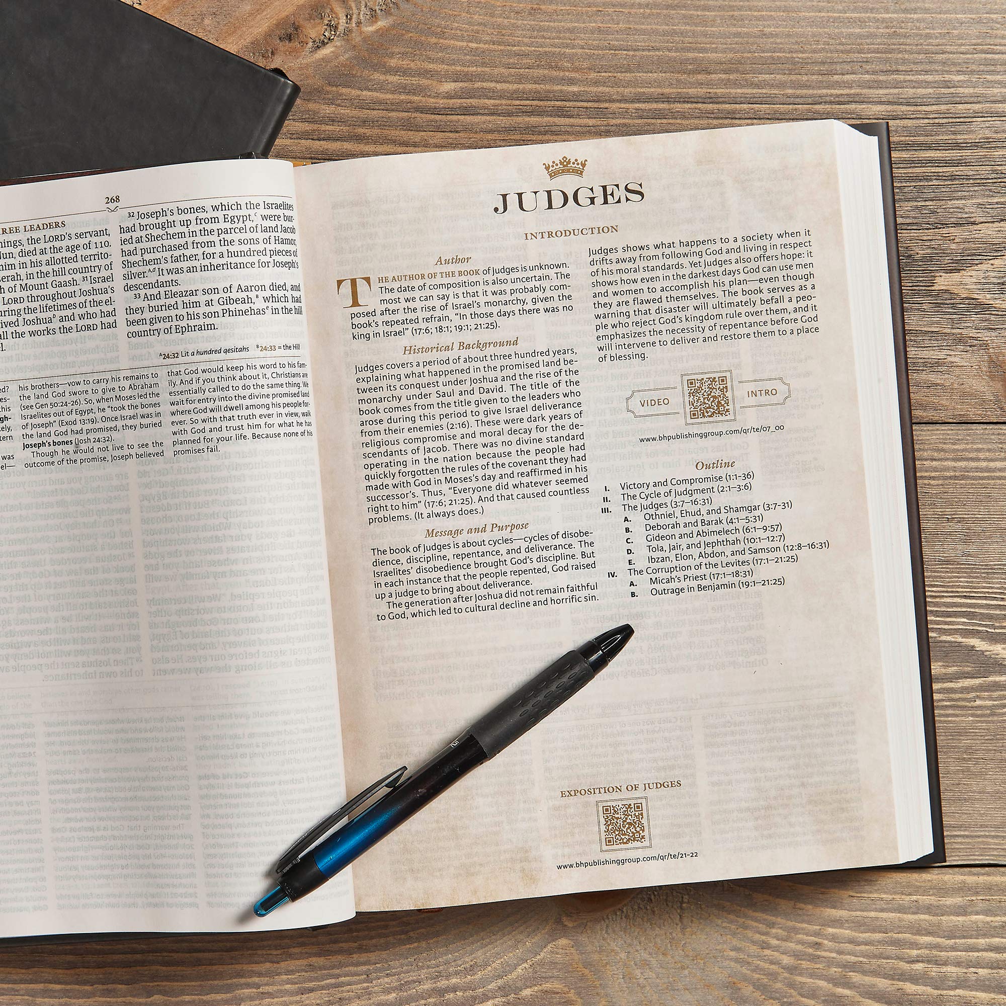 CSB Tony Evans Study Bible - Hardcover, Black Letter Edition with Study Notes, Commentary, Articles, Videos & Charts | Easy-to-Read Serif Type | Perfect for Bible Study, Sermon Preparation & Personal Devotion