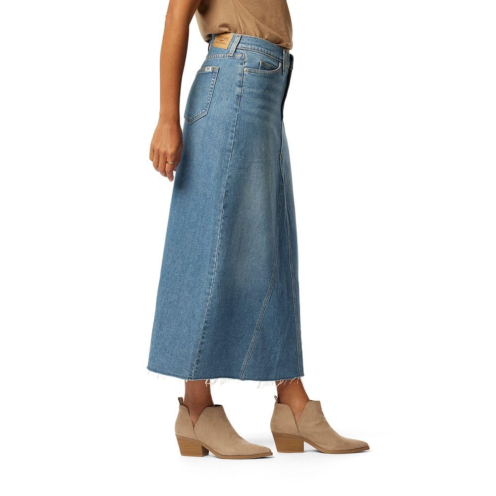 Levi's Signature Gold Women's Heritage Maxi Skirt - Vintage Denim Long Skirt for Casual Outfits & Boho Style | Perfect for Summer, Festivals & Everyday Wear