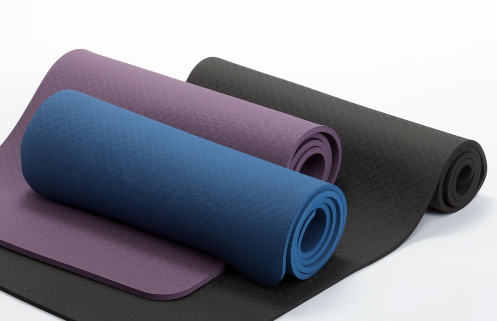 Premium Eco-Friendly Pilates Mat by Balanced Body | Non-Slip Yoga & Exercise Mat | Blue | Ideal for Home Workouts, Studio Training & Fitness Enthusiasts