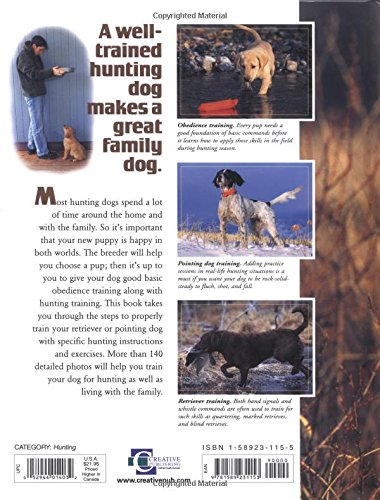 Dog Training for Retrievers and Pointers - Complete Hunting Guide for Home & Field Training | Perfect for Hunting Dogs and Outdoor Adventures