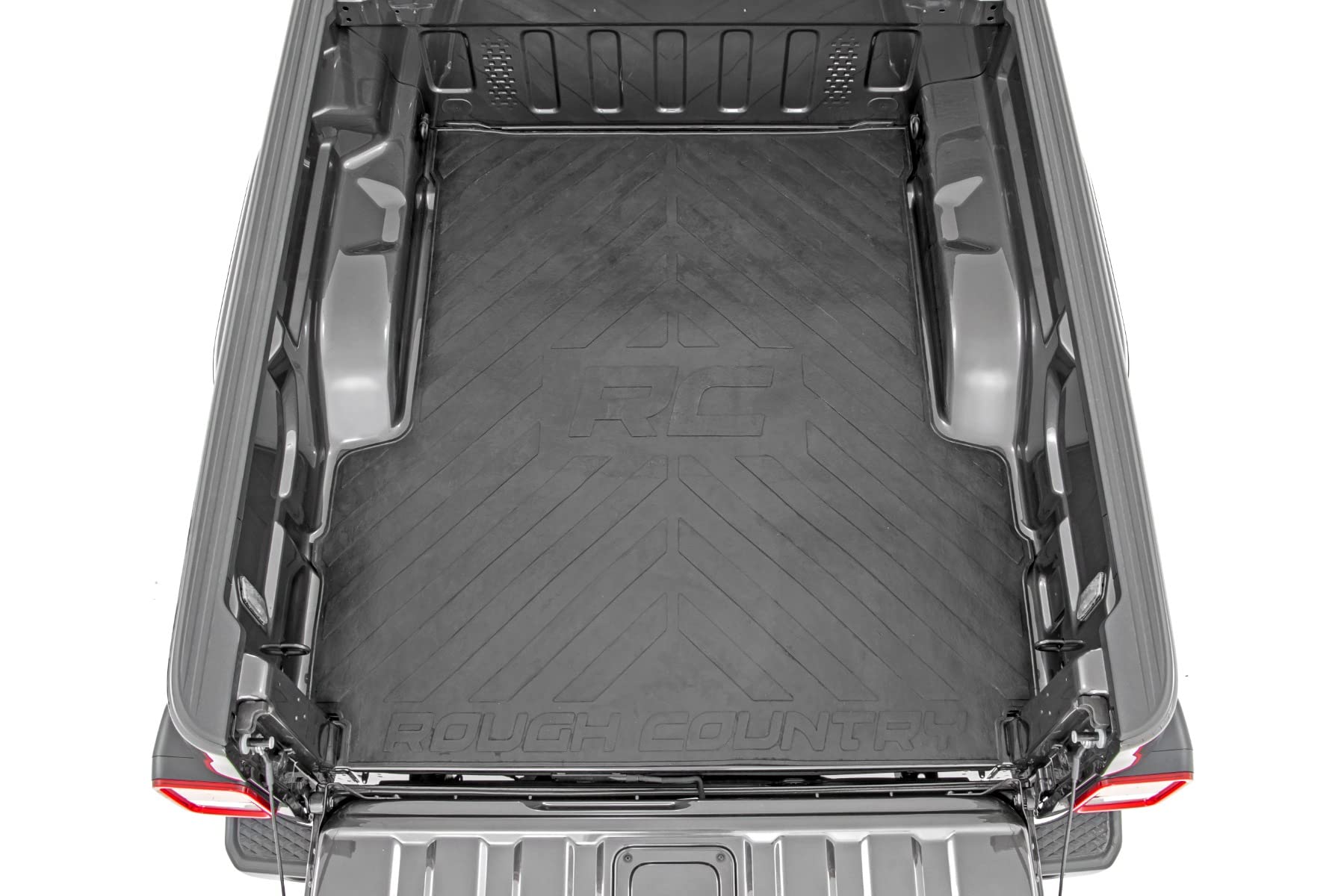 **Rough Country Heavy Duty Rubber Bed Mat for Jeep Gladiator JT (2020-2025) | 5' (60
