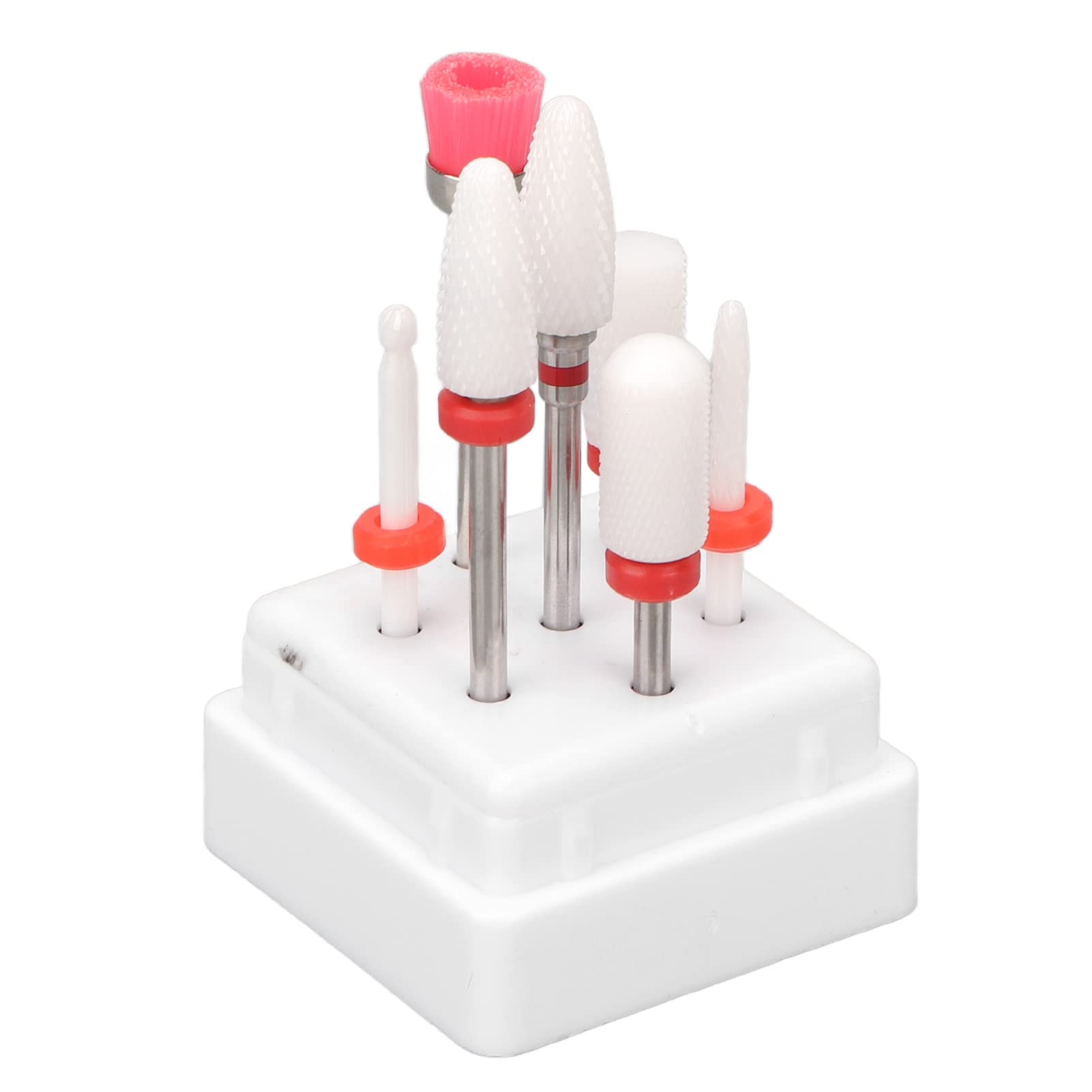Professional Nail Grinding Head Kit for Manicure & Pedicure - 12PCS Salon-Grade Nail Drill Bits Set for Acrylic, Gel & Natural Nails - Perfect for Nail Artists, Home Use & Beauty Salons