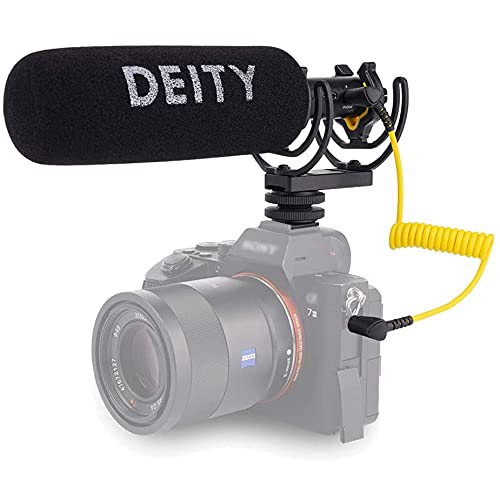 Deity V-Mic D3 Pro Super-Cardioid Shotgun Microphone for DSLR Cameras, Smartphones & Laptops - Professional On-Camera Video Mic with Rycote Shockmount - Perfect for Vlogging, Interviews, YouTube Videos & Live Streaming